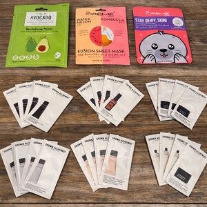 Grown Alchemist Skincare Sample Bundle + K-Beauty Sheet Masks Spa Set